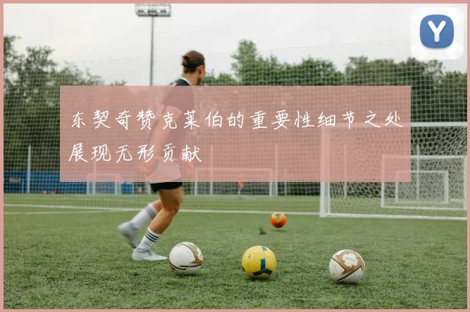 东契奇赞克莱伯的重要性细节之处展现无形贡献